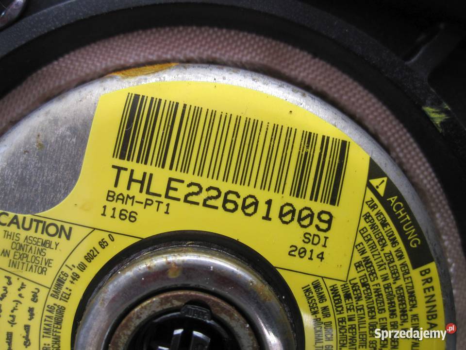 MOKKA A 15r AIRBAG poduszka kierowcy 95328138 sprzedam