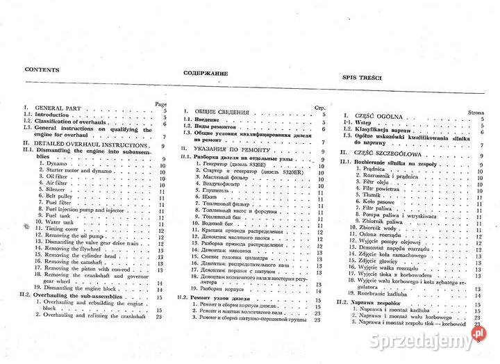 Instrukcja napraw s 320 s18 Stalowa Wola sprzedam