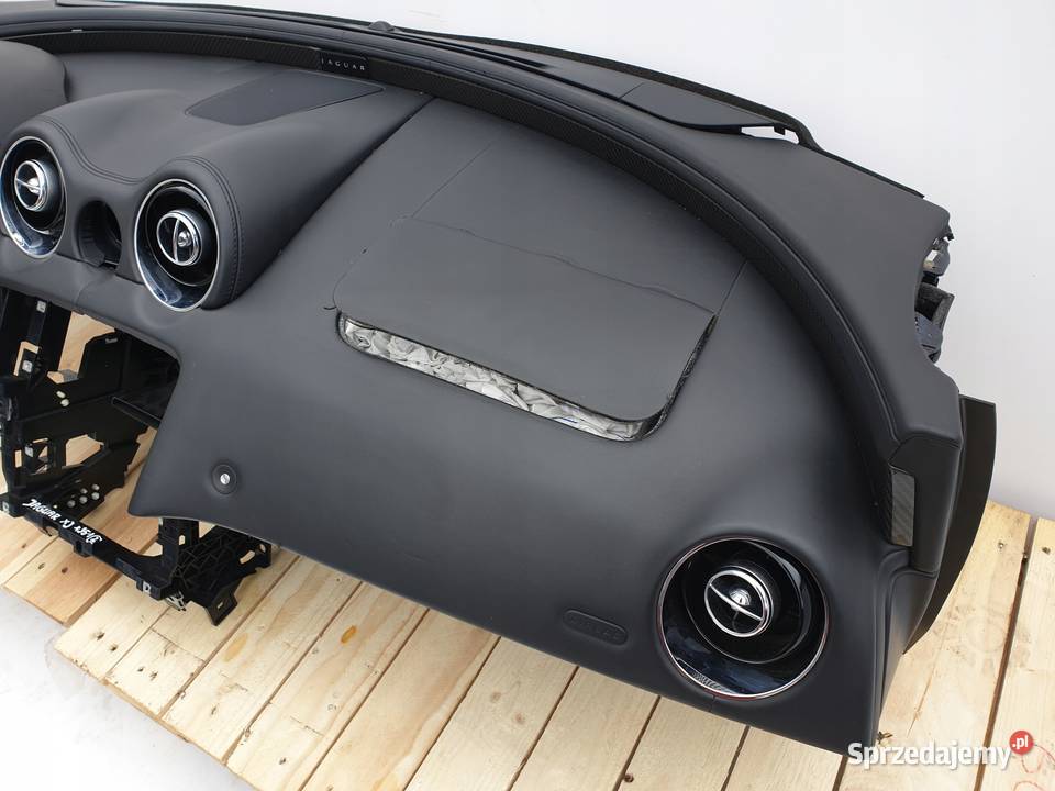 Jaguar XJ X351 DESKA ROZDZIELCZA KONSOLA SKÓRA osobowe lubelskie Janów