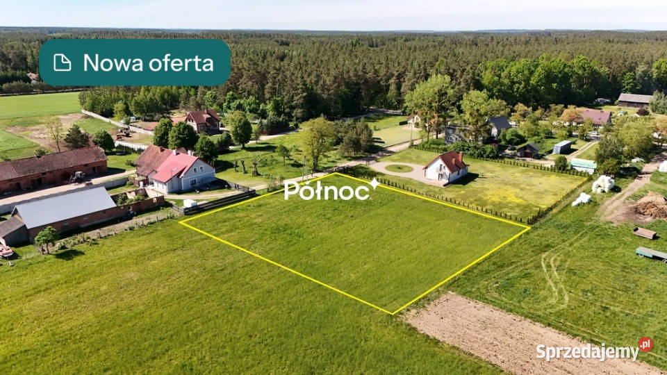 Regiel duża działka budowlana w spokojnej Sprzedaż