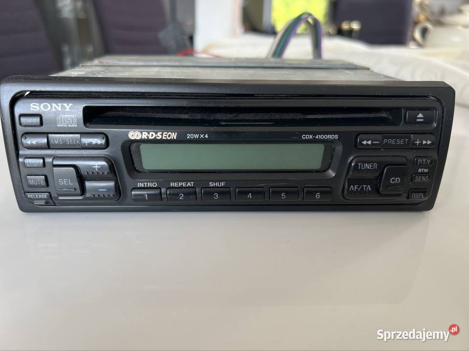 Radio Sony CDX4100 RDS Nowy Sącz sprzedam
