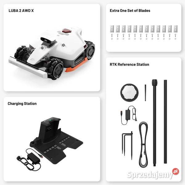 Robot MAMMOTION LUBA 2 3000 X 2025 test Gorlice