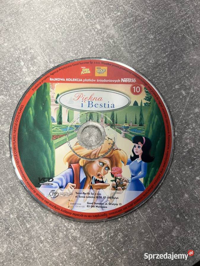 Płyta dzieci Piękna i bestia Jasło