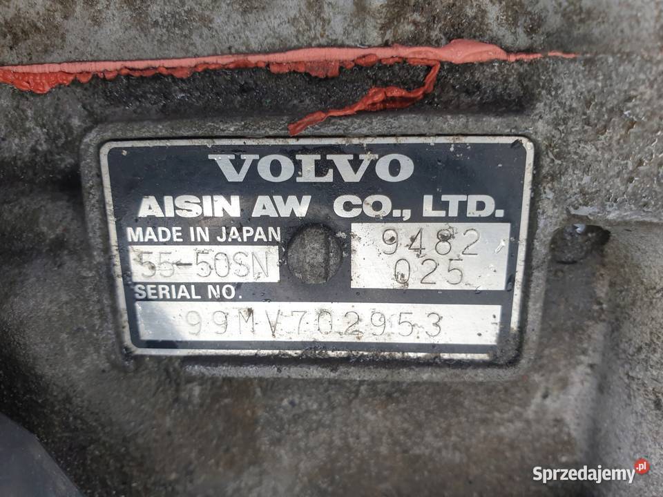 AUTOMATYCZNA SKRZYNIA BIEGÓW Volvo S60 24 T Chełm