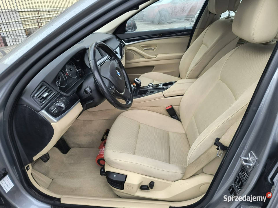 BMW 520 Salon I Właściciel Serwis ASO Nowy wielofunkcyjna kierownica Bydgoszcz
