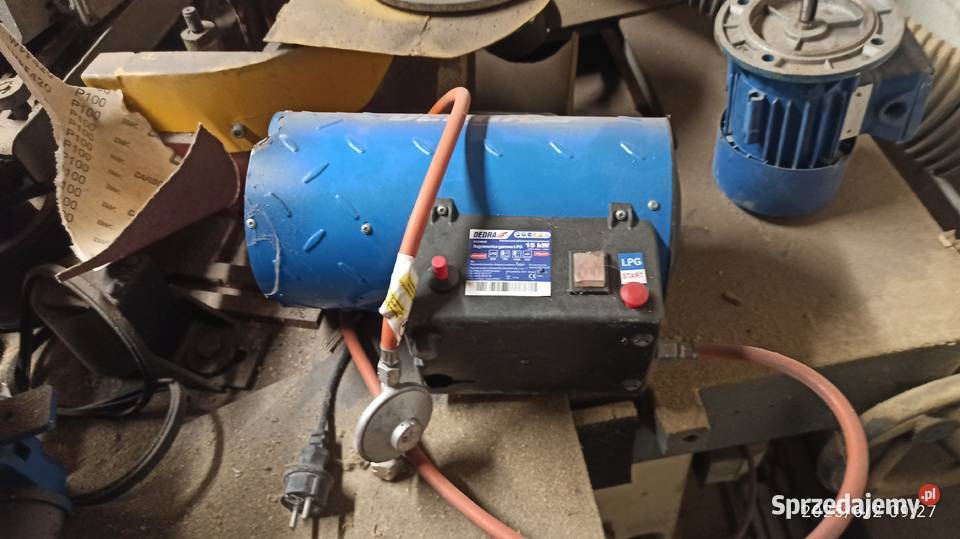 Nagrzewnica gazowa Dedra 15 kW z przewodem Kłodawa