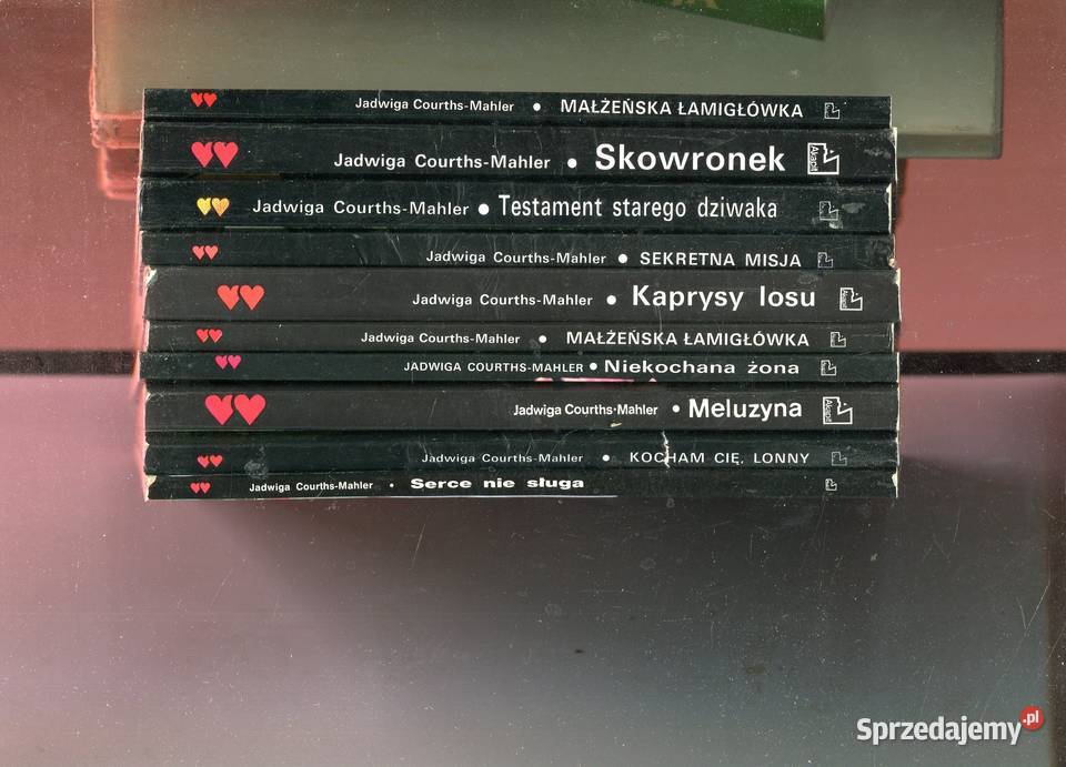 Sekretna misja Pakiet 10 książek Jadwiga Courths zachodniopomorskie Szczecin