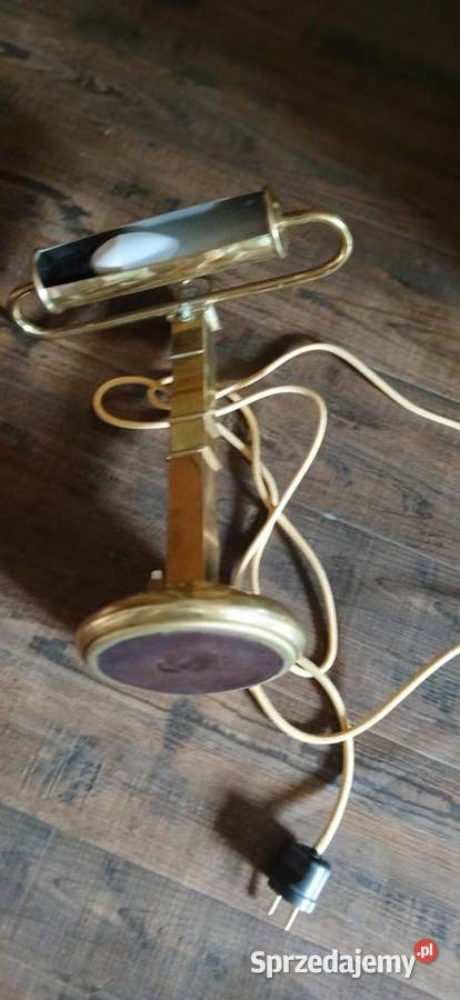 Stara lampa gabinetowa bankierska w stylu Art sprzedam