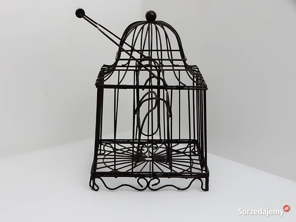 Dekoracyjna rzeźba druciana połączenie imbryka i Biłgoraj