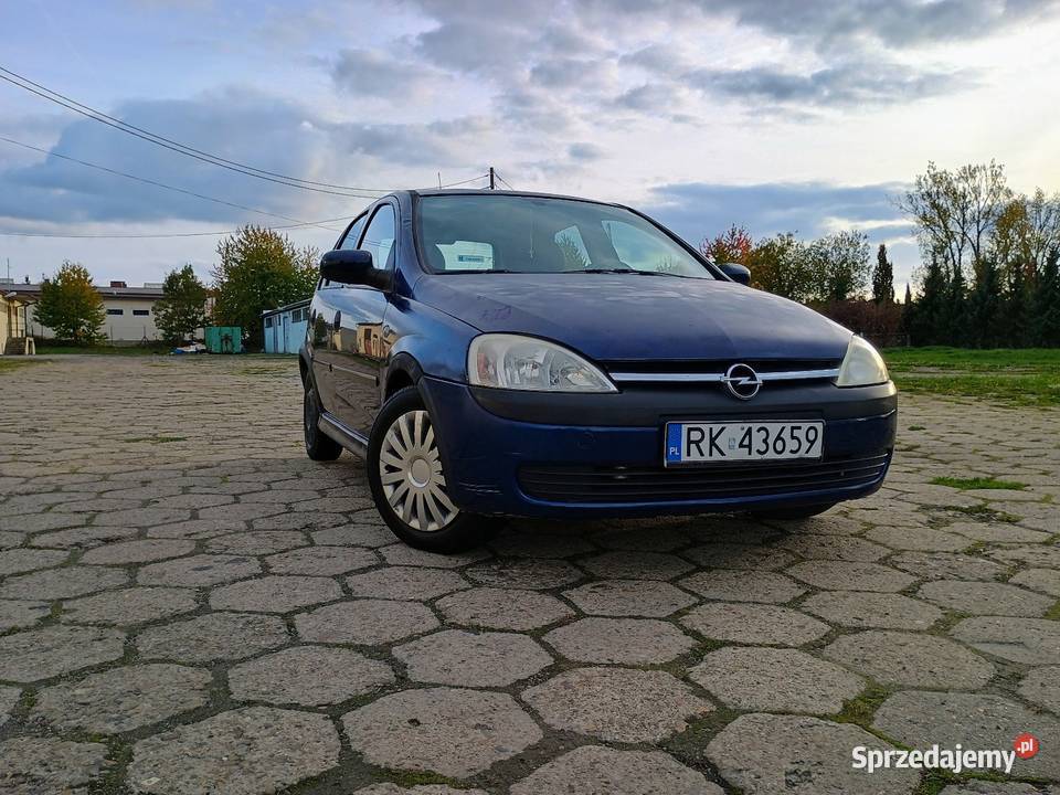 Opel Corsa C 12 16V 2003 nieuszkodzony Corsa Krosno