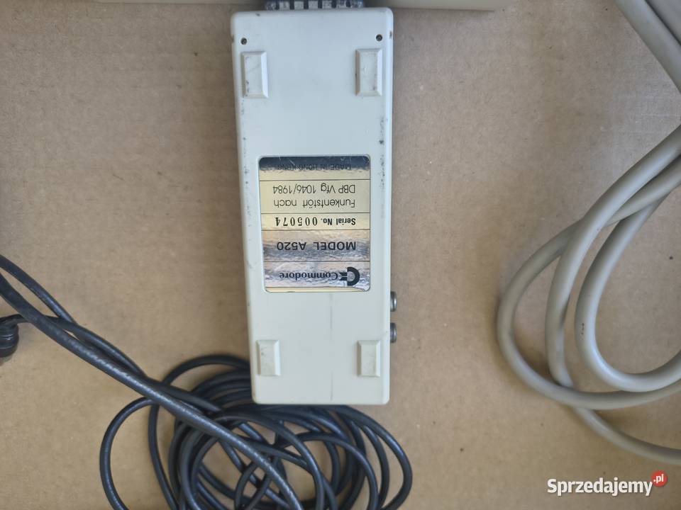 Zasilacz Commodore AMIGA 500 500 600 1200 520 śląskie sprzedam