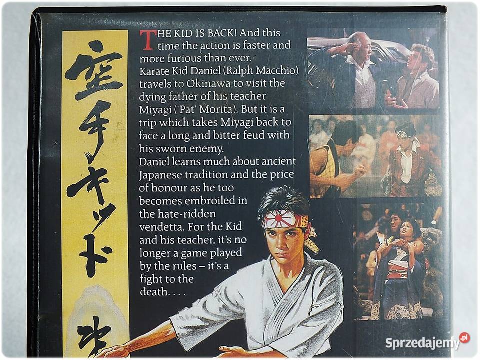 Kaseta VHS The Karate Kid 2 Film na Video lektor Filmy Filmy Żary