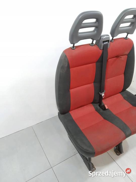 FOTELE KANAPA PRAWA PASAŻERA DWÓJKA Fiat Ducato Rok produkcji 2014