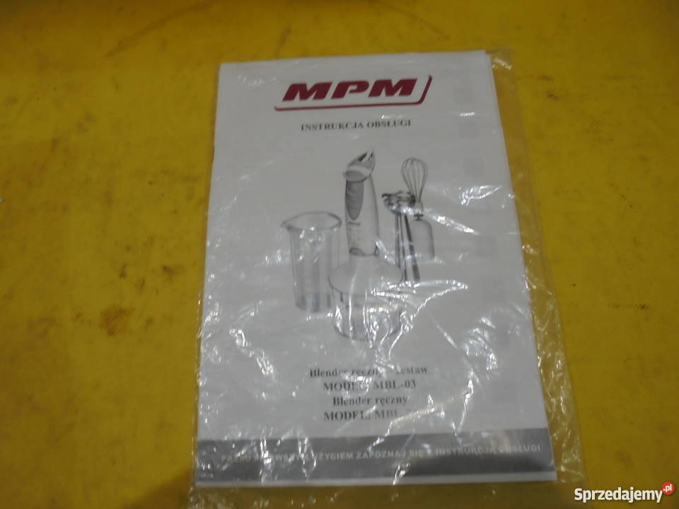 Blender ręczny MPM ZESTAW śląskie Katowice sprzedam