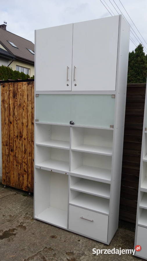 Wysoki regał biurowy Dostępne 2 sztuki Warszawa sprzedam