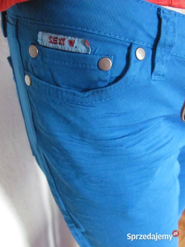 spodnie SEXY WOMEN niebieskie r 29 Zamość sprzedam