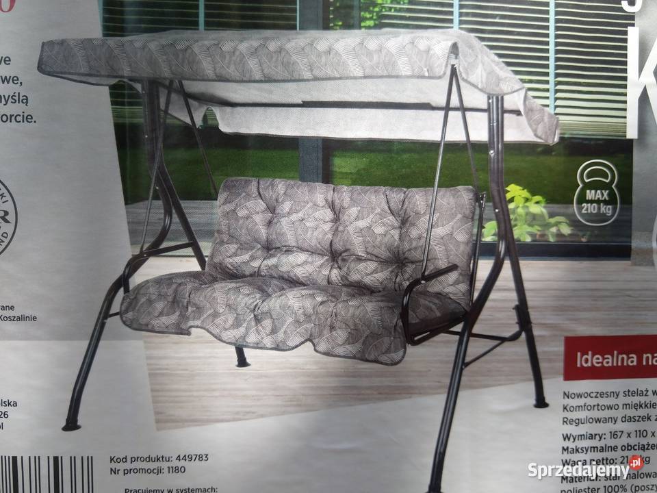 NAJTANIEJ Huśtawka Ogrodowa 3 osobowa KATE Do inny kolor