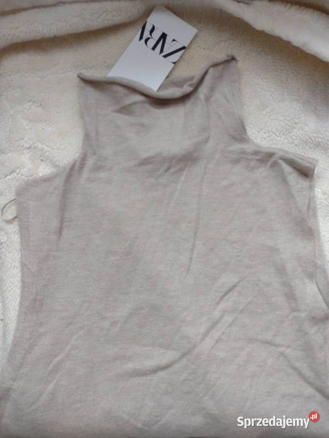 38M ZARA Dzianinowa sukienka ołówkowa z Madrytu Zara Kraków