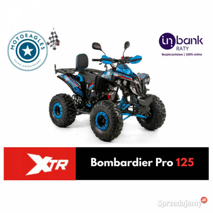 XTR Inny Quad XTR Bombardier Pro 125 Transport Stare Miasto