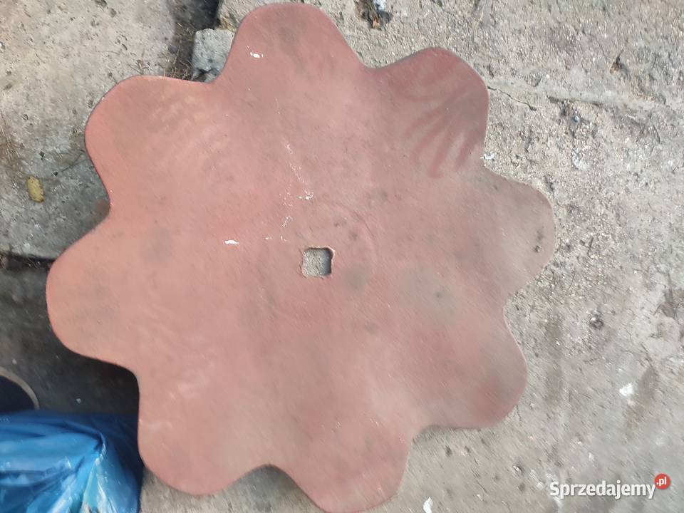 Talerz do talerzowki 610mm otwór 35x35 grubość Przytyk