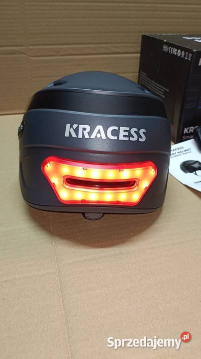 Kracess kask rowerowy r5862 z bluetooth kamerą Olecko