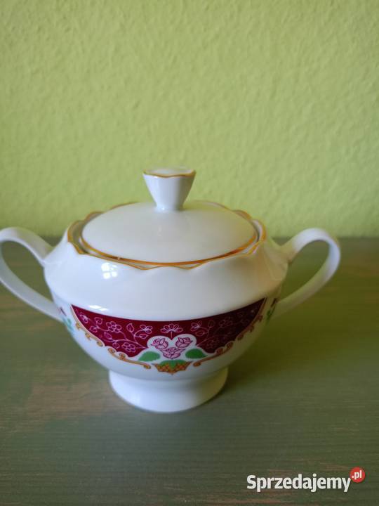 Serwis kawowo herbaciany Porcelana Ćmielów łódzkie Łódź