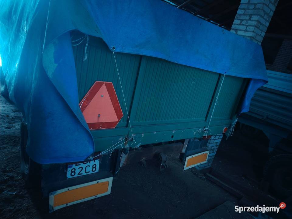Przyczepą rolnicza Autosan d 83 lubelskie Żmudź