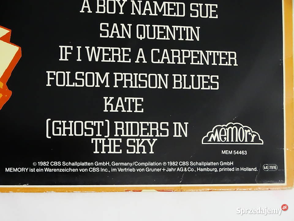 Johnny Cash American Superstars Vinyl LP Stereo płyta winylowa