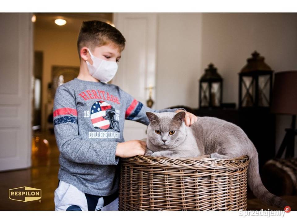 PÓŁMASKA MASKA MASECZKA JUNIOR FFP3 ANTYWIRUSOWA