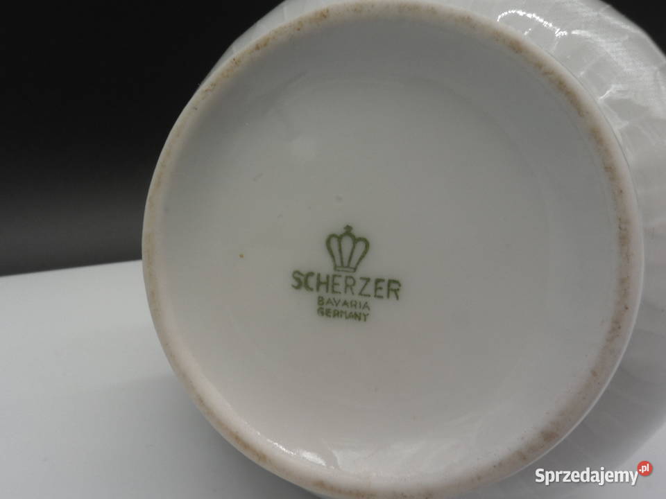 Wazon Porcelanowy Zeh Scherzer Bavaria Porcelana i szkło Raszków