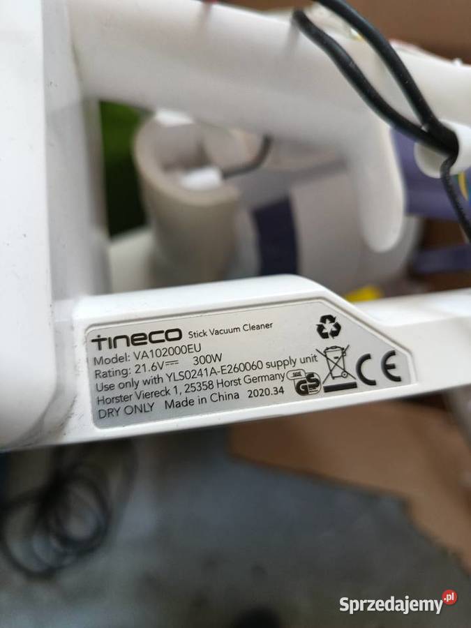 Zasilacz ładowarka odkurzacz Tineco Osprzęt do odkurzaczy Słupca sprzedam
