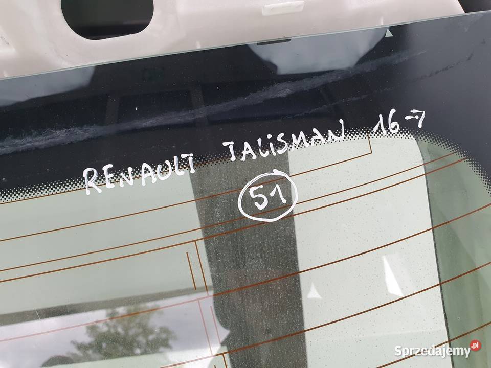 TYLNA KLAPA Renault Talisman kombi 20152022 Chełm