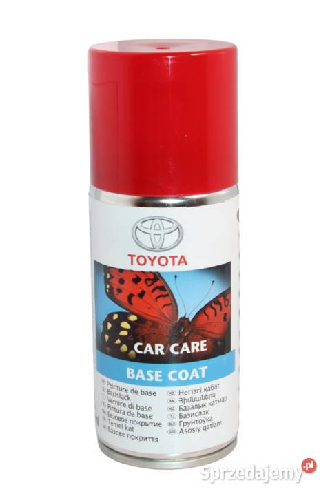 TOYOTA Lakier aerozol zaprawka 1K0 Metal Stream