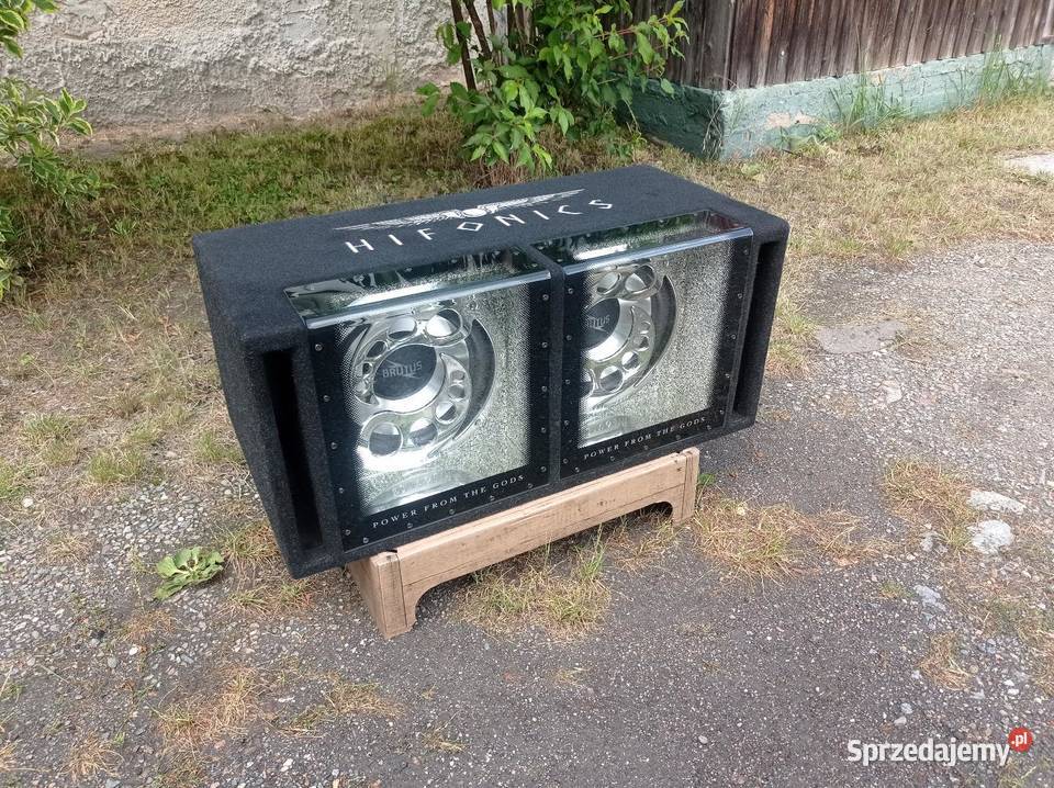 Subwoofer Tuba Skrzynia Basowa HIFONICS BRUTUS Dzierżoniów