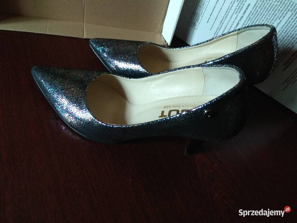 Skórzane buty 38