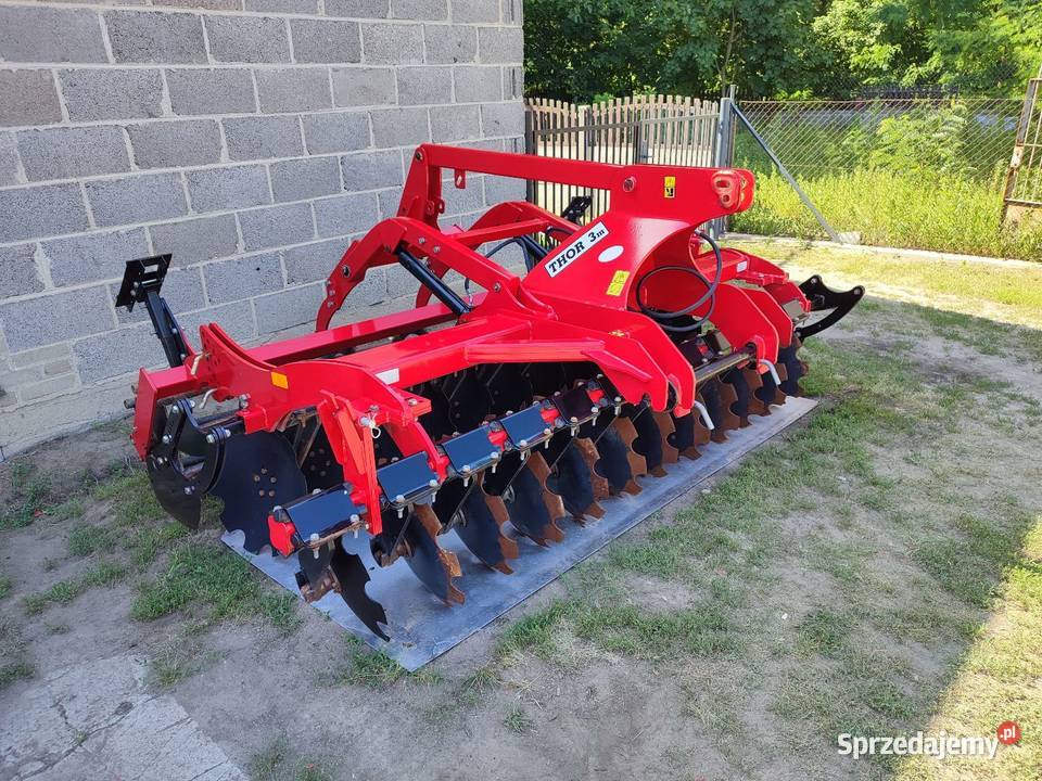 Agregat talerzowy Agro Factory Thor 3m hydropak łódzkie
