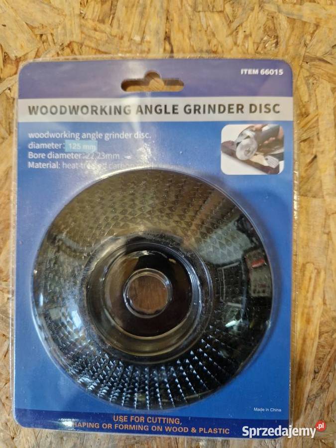 Tarcza Ściernica do drewna stożkowa 125x22 wielkopolskie Głogowa