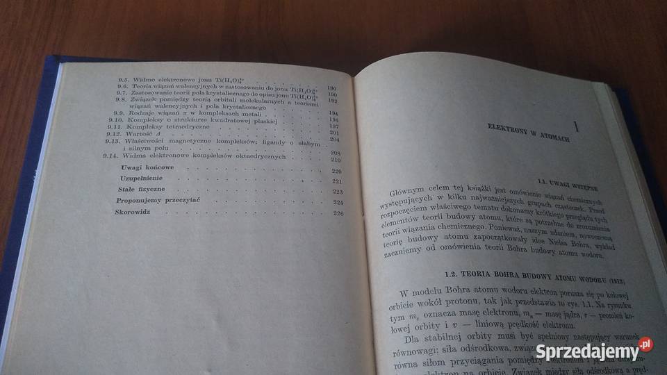 Elektrony i wiązania chemiczne Harry B Gray Książki naukowe i popularnonaukowe Gdańsk