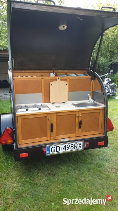 kemping mini przyczepka