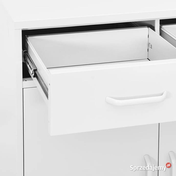 Szafka biała 80x35x1015 stalowa WM336161 Warszawa