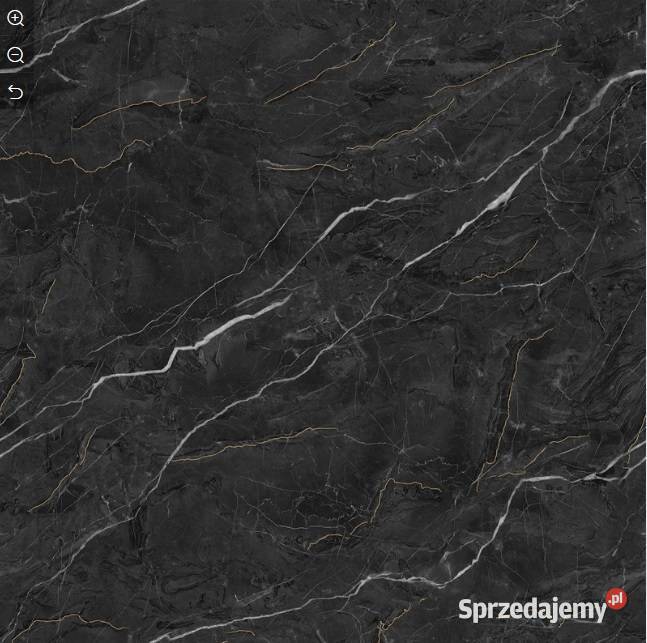 CZARNY gres marmuropodobny 80x80 WYSOKI POŁYSK Łask