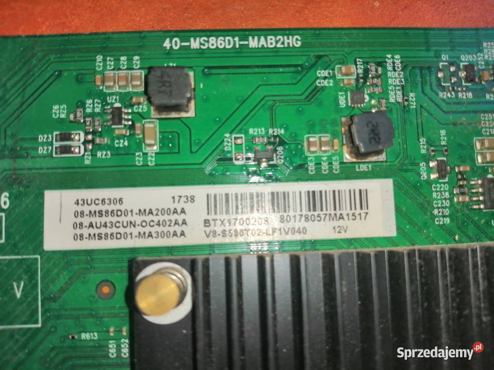 Thomson 43UC6306 Częsci Pozostałe