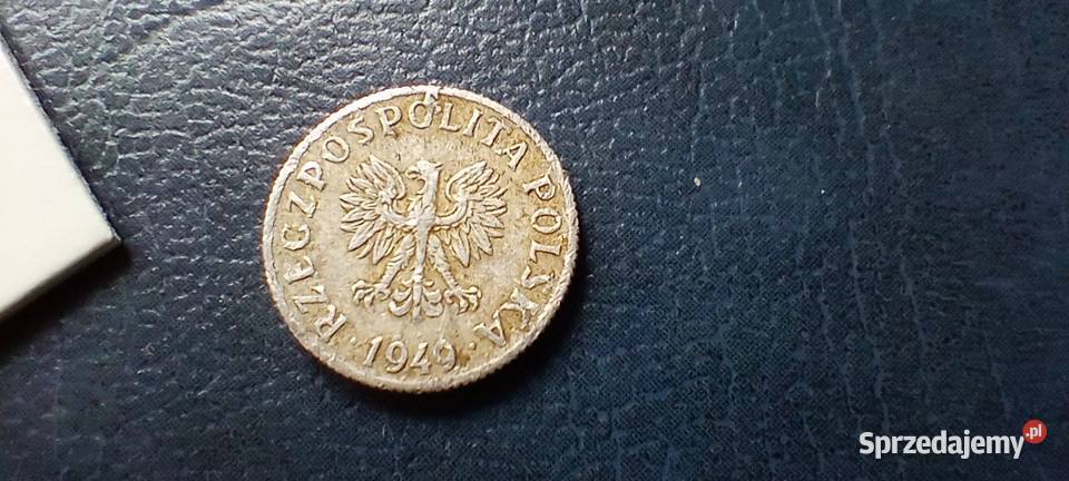 Stare monety 2 grosze 1949 destrukt PRL Polska Lesko sprzedam