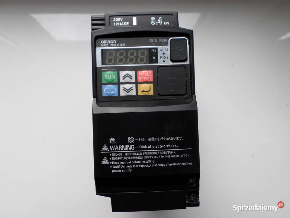 Falownik Omron 3G3MX2AB004E NOWY Słupsk
