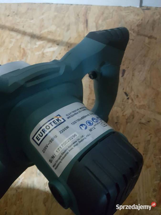 MOCNY MIESZALNIK DO ZAPRAW 2200W 2x MIESZADŁO 12 Głogowa