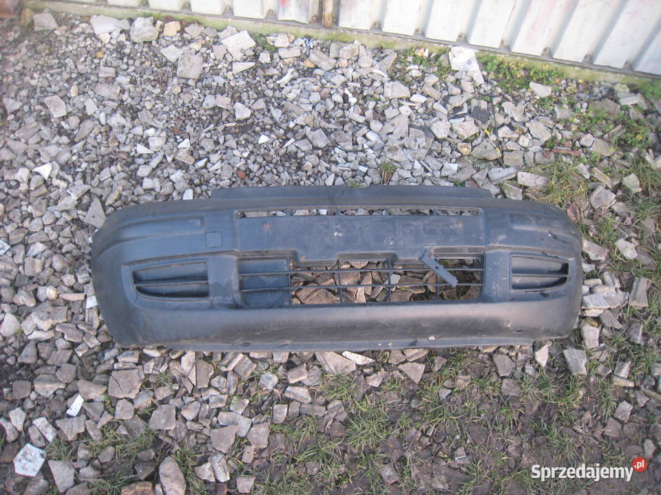 Zderzak przedni przód Fiat Panda II 03 czarny małopolskie Kraków sprzedam