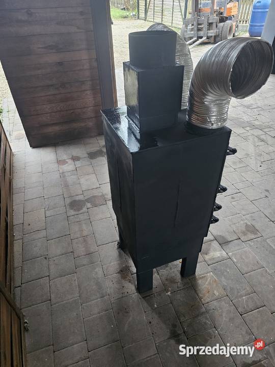 Piec nadmuchowy 16 kW Gruba blacha 8 mm Sprawny Radomsko