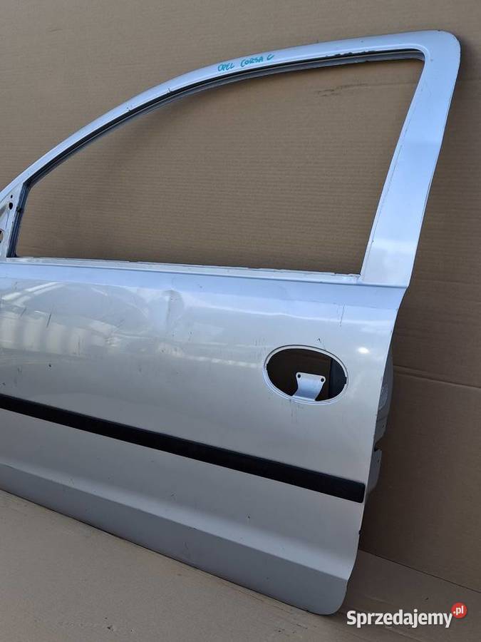 OPEL CORSA C 3D DRZWI LEWE PRZEDNIE LEWY PRZÓD osobowe Bieleń