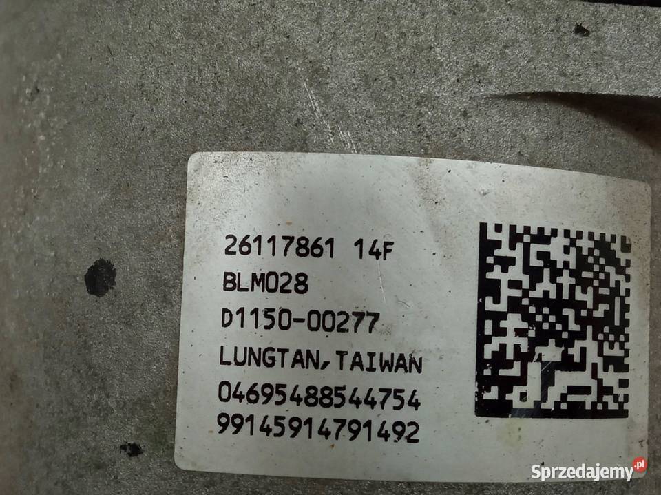 KOLUMNA WSPOMAGANIE ELEKTRYCZNE 2611786114F Fiat