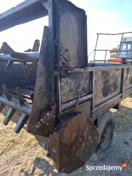 Rozrzutnik obornika jednoosiowy wielkopolskie Sokolniki